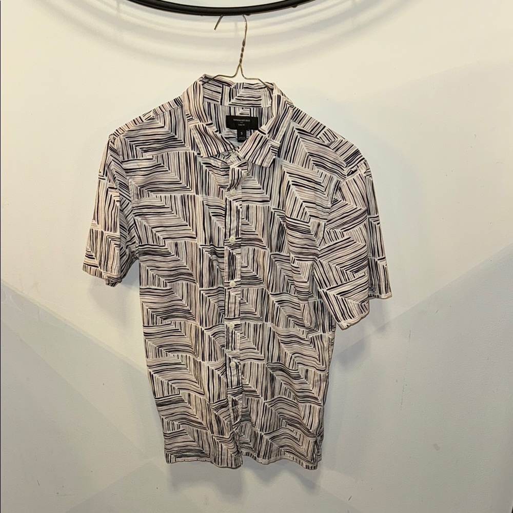 Banana Republic button down short sleeve